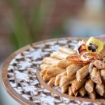 صورة صينية خشبية مطعمة بأم اللؤلؤ الطبيعي