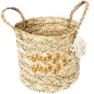 Picture of Gergean Straw Basket Golden