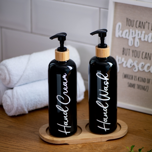 Picture of Two Dispensers set 500 ml - Black
