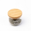 Picture of Large Curved Airtight Jar - Bamboo lid