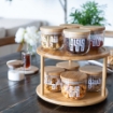 Picture of Rotary Stand With 8 Curved Jars