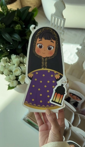 Picture of Girl Gergean Boxes (pack of 3) - 3 Colors - علب قرقيعان البنات - ثلاث ألوان
