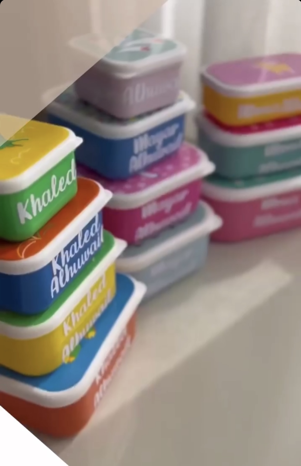 Jarra. Lunch box label