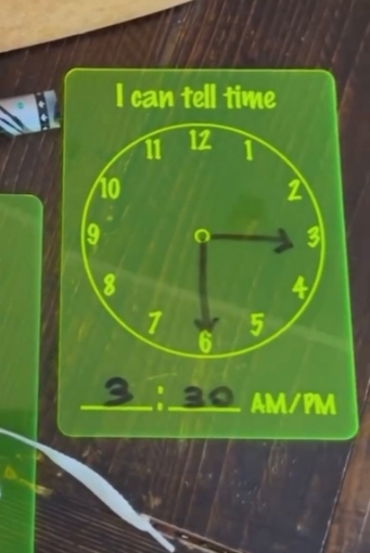 Picture of Clock learning