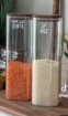 Picture of Square Pantry Set of five  -Dark  